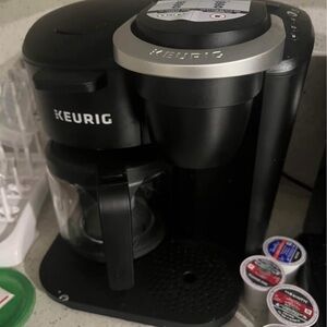 Keurig Silver and Black Coffee Brewer
